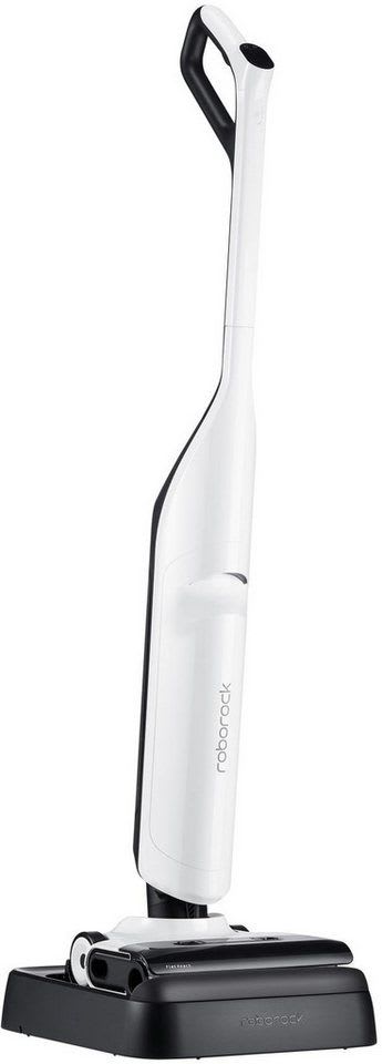 Roborock Nass-Trocken-Sauger Flexi Lite, Selbstreinigende und trocknende Rolle in der Station, 160 W, DirTect™-Technologie zur intelligenten Schmutzerkennung