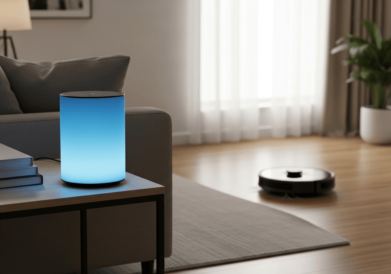 Herstellerübergreifende Steuerung des Saugroboters über lokale Smart Home Sprachassistenten