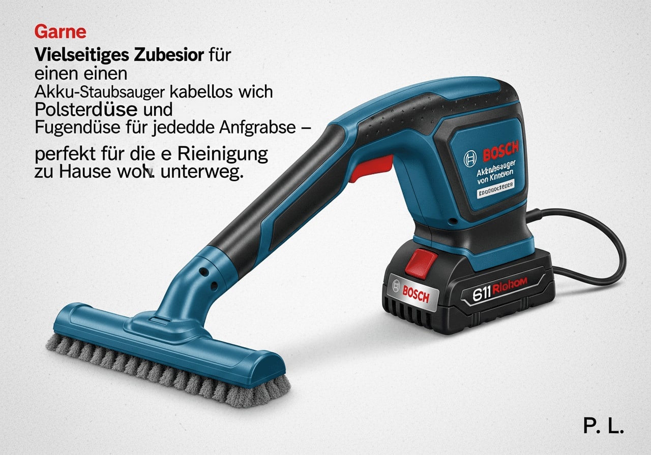 Vielfalt der Bosch Akku-Staubsauger