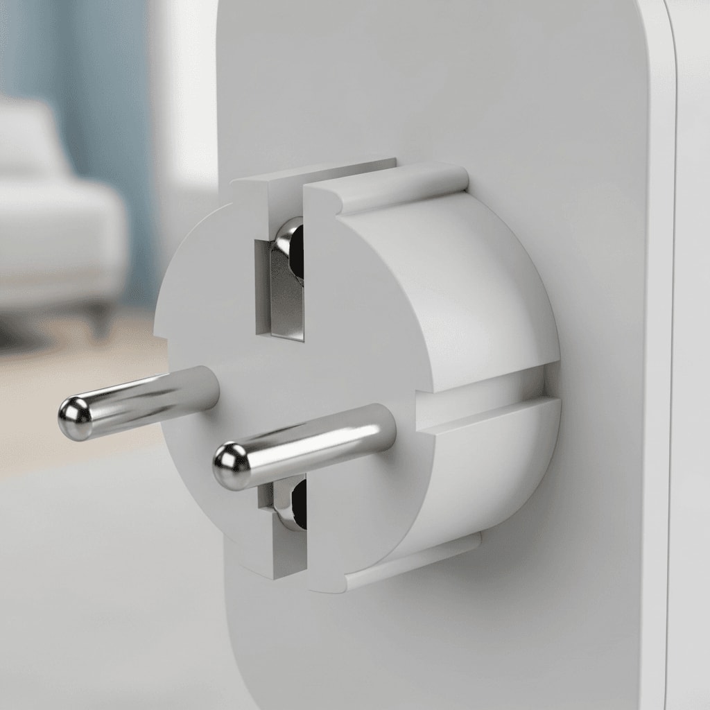 Schuko-Stecker im Detail 1/3