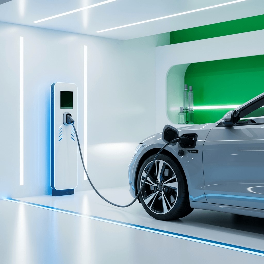 Zukünftige Feststoff-Batterien werden zuerst in Premium-Elektroautos an modernen Schnellladesäulen eingesetzt.