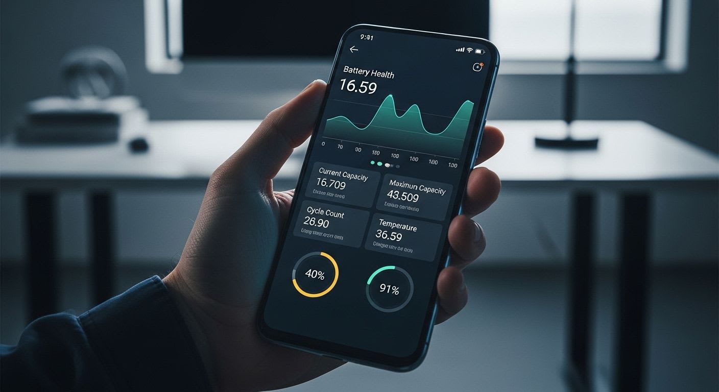 Analyse der Akku-Leistung auf einem Android-Gerät, die Wahrheit hinter dem Mythos des Android Akku Reset Code.