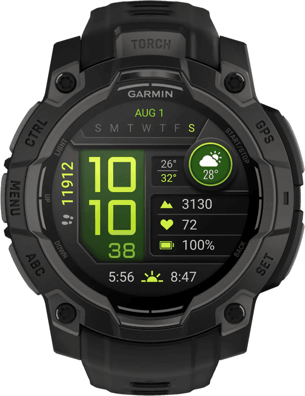Garmin Instinct 3 45 mm Schwarz
