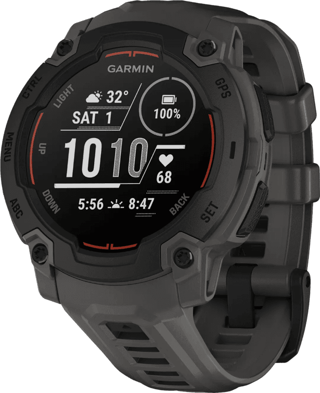Garmin Instinct E 45&nbsp;mm Schwarz/Grau