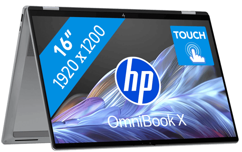 HP OmniBook X Flip NG AI PC 16-cc0050ngx - 16" - AMD Ryzen AI 5 - 16GB RAM/512GB SSD
