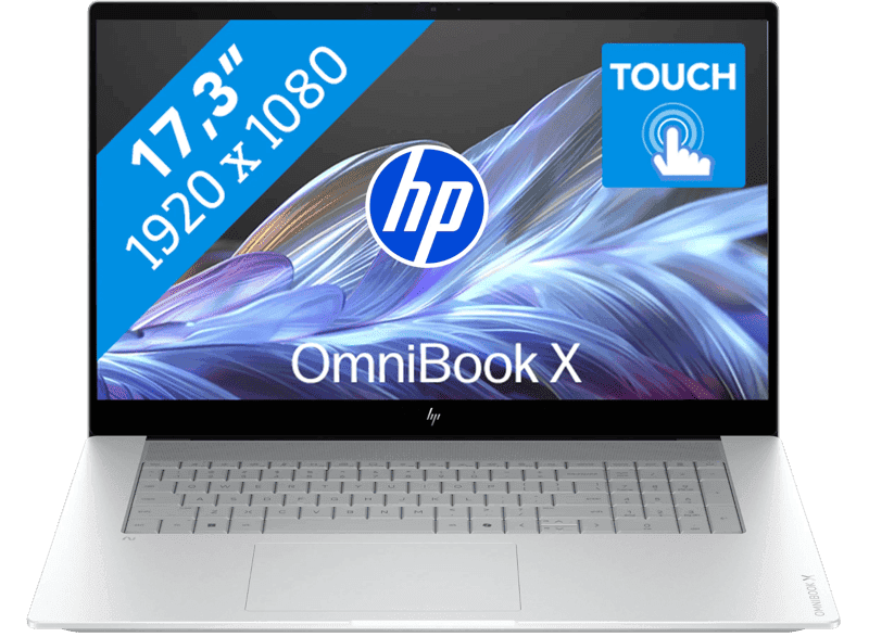 HP OmniBook X NG AI PC 17-de0070ngx - 17,3" - Intel Core Ultra 7 - 16GB RAM/1 TB SSD