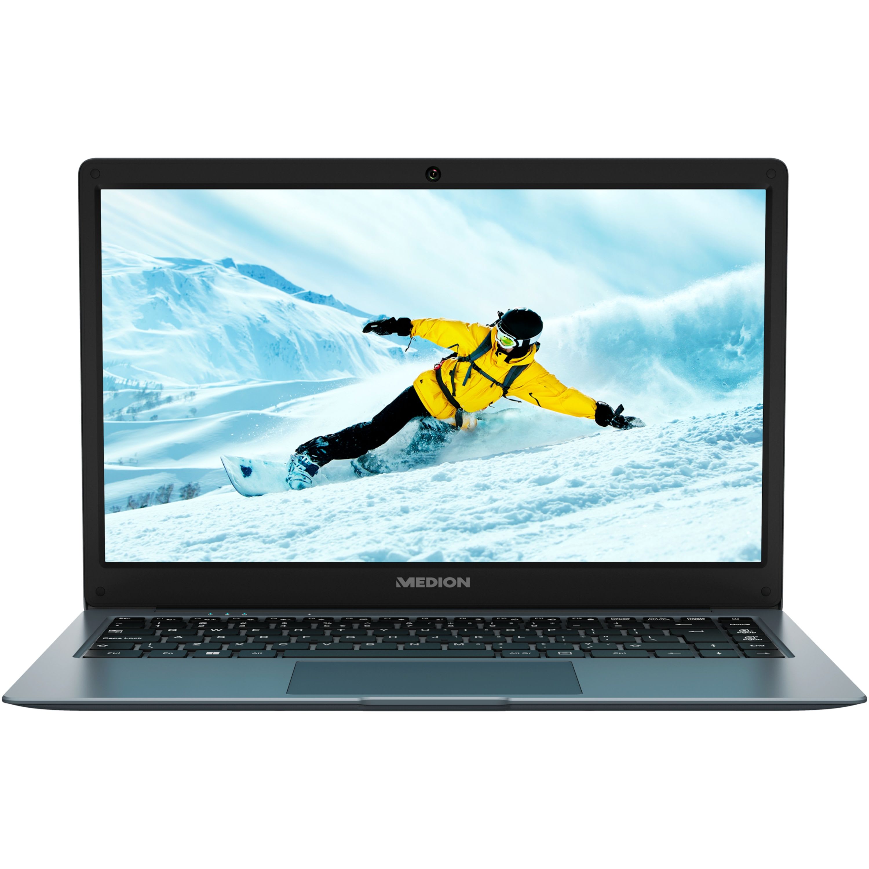 MEDION E14223 Laptop, Intel® Celeron® N4120, Windows&nbsp;11&nbsp;Home&nbsp;(S&nbsp;Modus), 35,5 cm (14'') FHD Display, 128 GB Flash-Speicher, 4 GB RAM