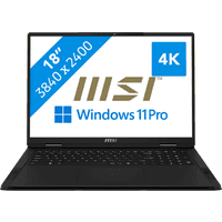 MSI CreatorPro X18 HX A14VMG-427NL QWERTY [Englische Tastatur]